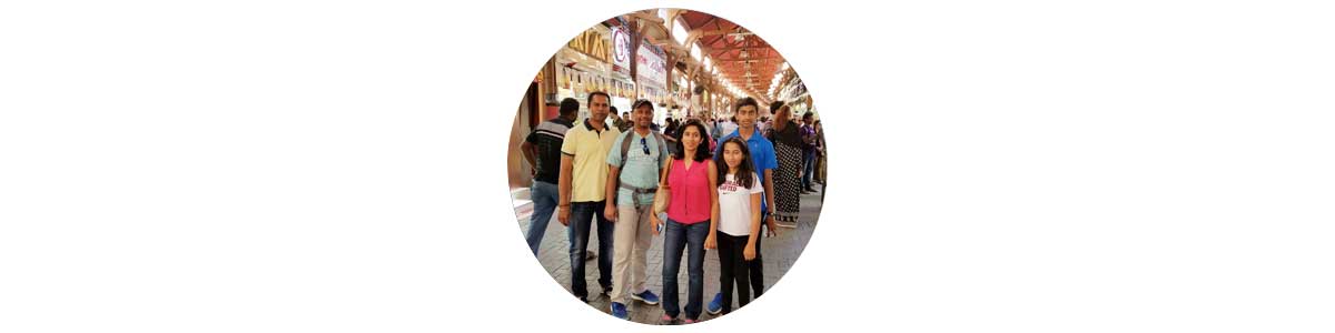 Happy Harsha_Sarjapur with family Tour with Sparthan Holidays